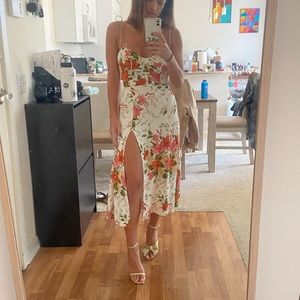 Juliette Floral Dress Reformation
